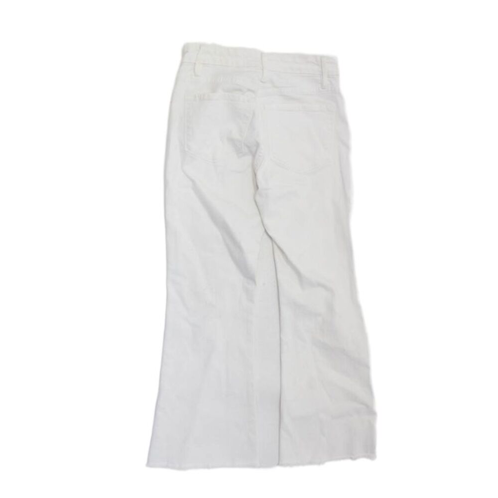 Frame Women's High Waist Five Pocket Straight Leg Ankle Jeans White Size 23 - Picture 2 of 5